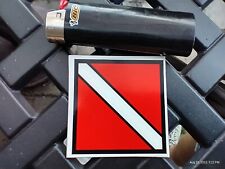 Small Hand made Decal sticker DIVING SYMBOL picture