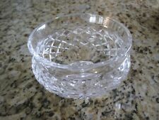 Waterford Crystal Bowl Footed Small No Chips Or Cracks picture