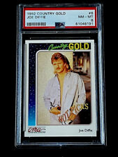 JOE DIFFIE RARE 1992 Sterling CMA Country Music POP 1 GOLD PSA 8 picture