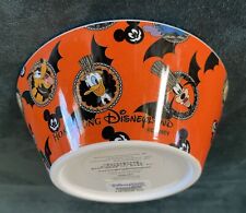 Hong Kong Disneyland HALLOWEEN CEREAL BOWLS w Duffy, Pluto, Donald MINT picture