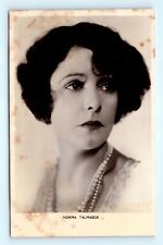 Postcard c1920s Real Photo RPPC Movie Star Actress Norma Talmadge H13 picture