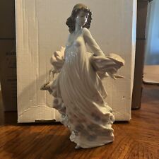 Lladro SPRING SPLENDOR #5898, Girl with Flowers, With Original Box picture