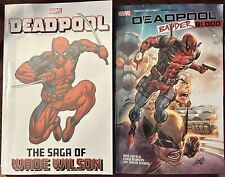 Deadpool/lot Of 2 TPB’s/The Saga Of Wade Wilson, Badder Blood/Marvel/ New picture