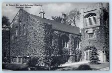 c1950's St. Peter's Evangelical & Reformed Church Elmhurst Illinois IL Postcard picture