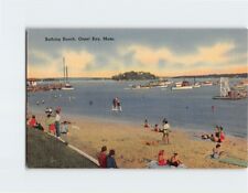 Postcard Bathing Beach Onset Bay Massachusetts USA picture