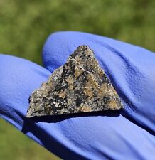 Meteorite**El Milhas 007, Lunar Anorthositic Troctolite**1.526 gram slice, Rare picture