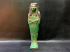 Old-fashioned Ushabti of ISIS Goddess of love and magic standing picture