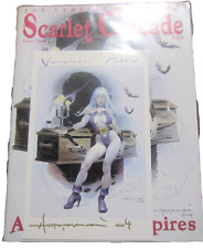 Scarlet Cascade The Vampire Magazine #1 Mike Hoffman Signed Insert 2004 RARE picture