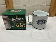 COLEMAN Enamel Coffee Mug~Model 815-495~New picture