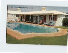 Postcard Bob Hope's Beautiful Home & Swimming Pool Palm Springs California USA picture
