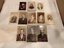 Suite of 13 Pittsburgh area 19th Century CDVs picture