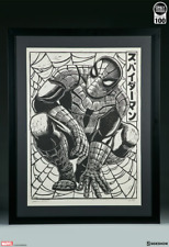 Spider-Man Peter Santa-Maria Framed Print Limited picture