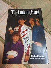 The Linking Ring The Reed Sisters Autographed Sept 2003 Magic picture