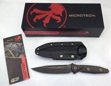 Microtech Knives Socom Alpha Sig. Series S/E Black Blade - 113-1DLCCFS picture