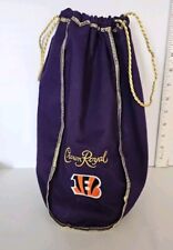 Cincinnati Bengals  CROWN ROYAL BAG Purple picture