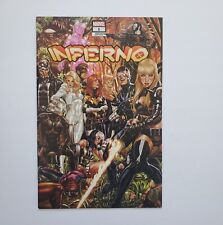 Inferno #1 wrap around cover (2021 Marvel) Brooks Variant  picture