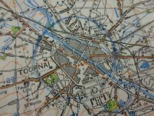 WW2 British map of BELGIUM entitled 
