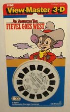 View-Master FIEVEL GOES WEST mouse cartoon movie AMERICAN TAIL 1991 MOC SEALED picture