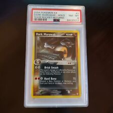 Dark Marowak PSA 8 Near Mint Team Rocket Returns Holo Rare Pokemon Card *** picture