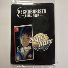 Necrobarista Final Pour Sealed 4 Trading Card Pack Super Rare Games SRG picture