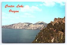 Postcard Crater Lake Oregon Cascade Mountains Southern Oregon Mt. Scott Nearby picture