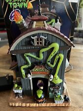 Spooky Town Terribly Twisted Taffy Works Lemax Halloween picture