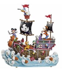 Disney Halloween Animated Pirate Ship Lights & Music Mickey Mouse Costco New picture