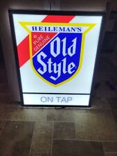 Old style beer On Tap light up led sign Heileman's Game Room Man Cave New picture