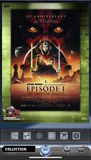 THE PHANTOM MENACE 25th ANNIVERSRY EPIC+SR+R POSTERS-TOPPS STAR WARS CARD TRADER picture