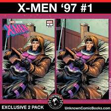 [2 PACK] X-MEN '97 1 UNKNOWN COMICS TYLER KIRKHAM EXCLUSIVE VAR [03/27/2024] picture