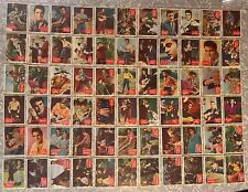 1956 ELVIS PRESLEY BUBBLES INC TRADING CARDS COMPLETE SET OF 66 LOW GRADE picture