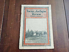 VINTAGE FEB 1918 TRACTOR & GAS ENGINE REVIEW FARM MAGAZINE CATALOG BOOK picture