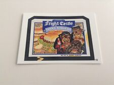 WHITE CASTLE 2004 TOPPS WACKY PACKAGES CARD PARODY, FRIGHT CASTLE #18 NM MONSTER picture