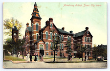 Postcard Armstrong School Sioux City Iowa IA c.1910 picture
