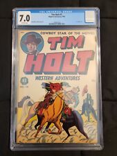 Tim Holt #1 - CGC Graded 7.0 O/W - Magazine Enterprises 1948 - A-1 Comics #14 picture