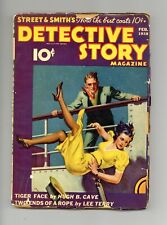 Detective Story Magazine Pulp 1st Series Feb 1 1938 Vol. 155 #4 GD picture