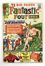 Fantastic Four Annual #1 FR 1.0 1963 picture