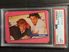1985 Rock Star Concert Cards #63 WHAM PSA 9 NONE HIGHER George Michael POP Four picture