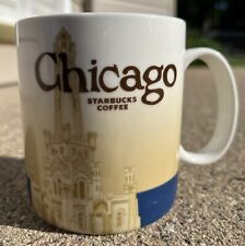 Starbucks Chicago Collector Coffee Mug Global City Icon Series 16 oz 2009 picture