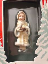 Vintage Hallmark Keepsake Angel Christmas ORNAMENT 2002 Handcrafted And Fabric picture