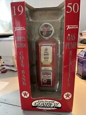 Gearbox, 1950 Texaco Gas Pump, Coin Bank, Diecast , ￼8” picture