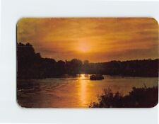 Postcard Sunset on the Lower Dells at Wisconsin Dells, Wisconsin picture