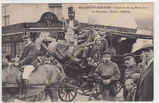 Top CPA 95260 Beaumont On Oise Char The Scutch Docteur Généras Cavalcade 1912 picture