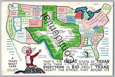 Jumbo Texas Boast State Map TX 6