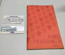 1975 Ford Mustang II Operating Instruction & Owners Manual With Ownercard picture