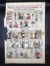 1939 April 9 MINNEAPOLIS TRIBUNE COLOR SUNDAY COMICS SECTION Tillie the Toiler picture