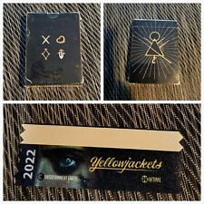 New SDCC 2023 PARAMOUNT+ THE LODGE - YELLOWJACKETS PLAYING CARDS & Ribbon picture