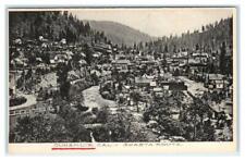 DUNSMUIR, CA ~ View of TOWN & SACRAMENTO RIVER  c1910s Siskiyou County Postcard picture