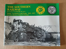 THE SOUTHERN RAILWAY BOOK STEAM LOCOMOTIVES TRAINS 1935-1937 ROBERT DURHAM 52pp picture