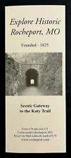 2000s Explore Historic Rocheport Missouri Katy Trail Vintage Travel Brochure MO picture